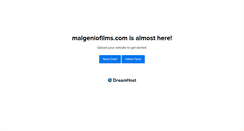 Desktop Screenshot of malgeniofilms.com